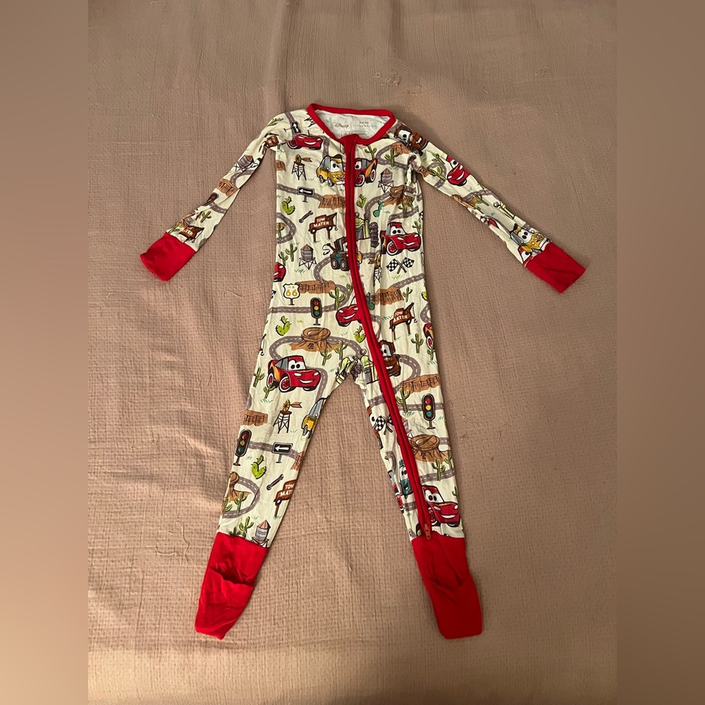 Little Sleepies Cars footie